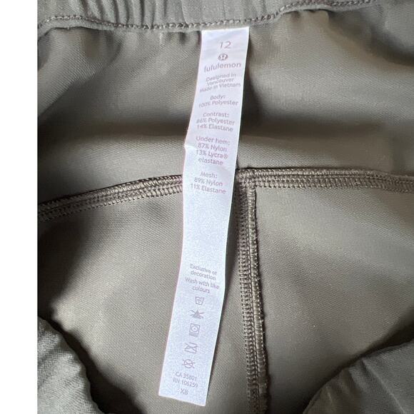 Lululelomen Size 12 NWT Straight Leg Sweats Green Women - Picture 3 of 6